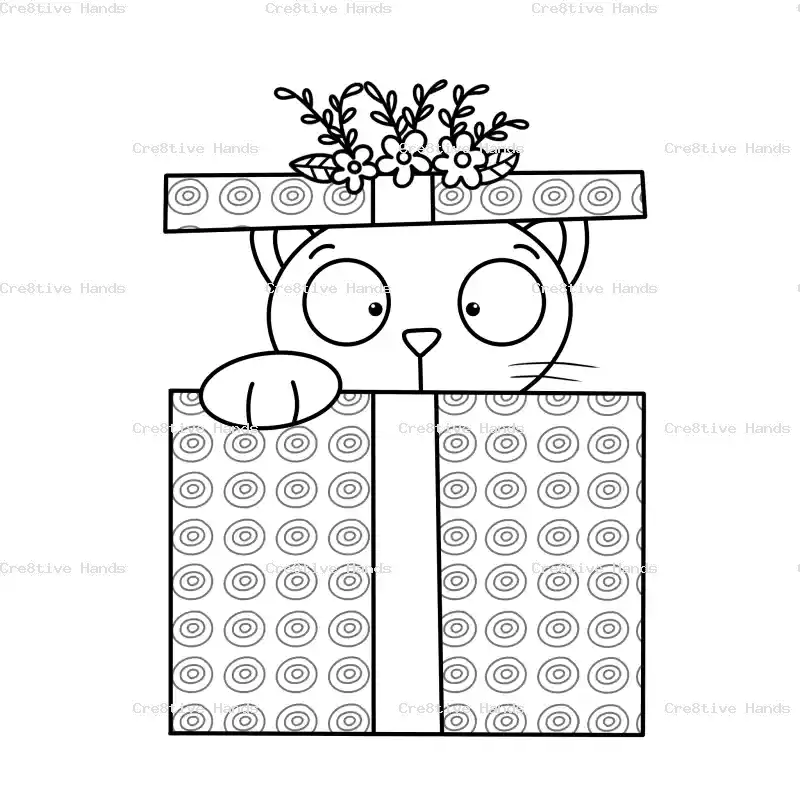 Cat in Gift — Preview